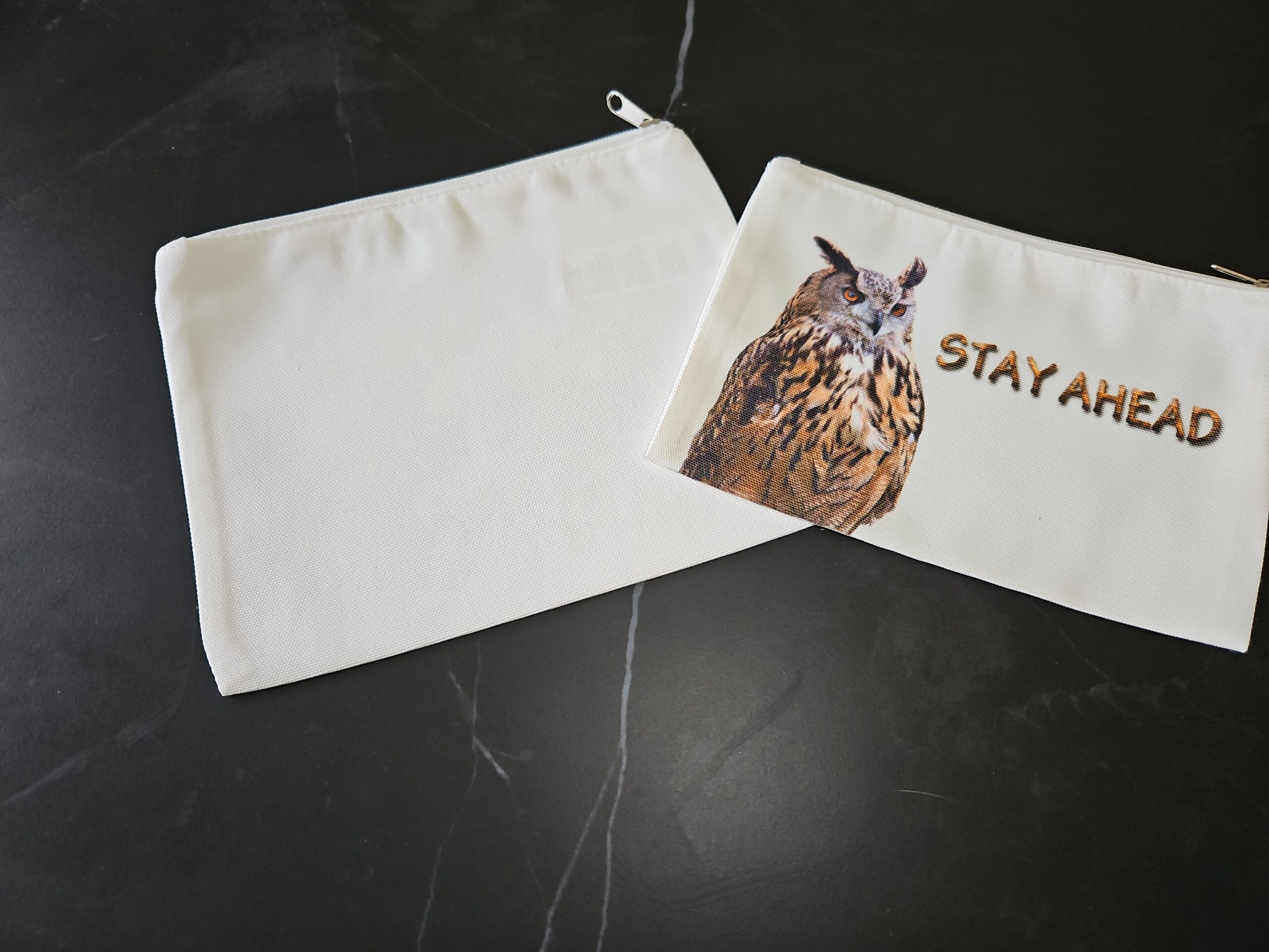 Sublimation textile - Trousse de toilette